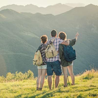 Wandelpaden in Italië